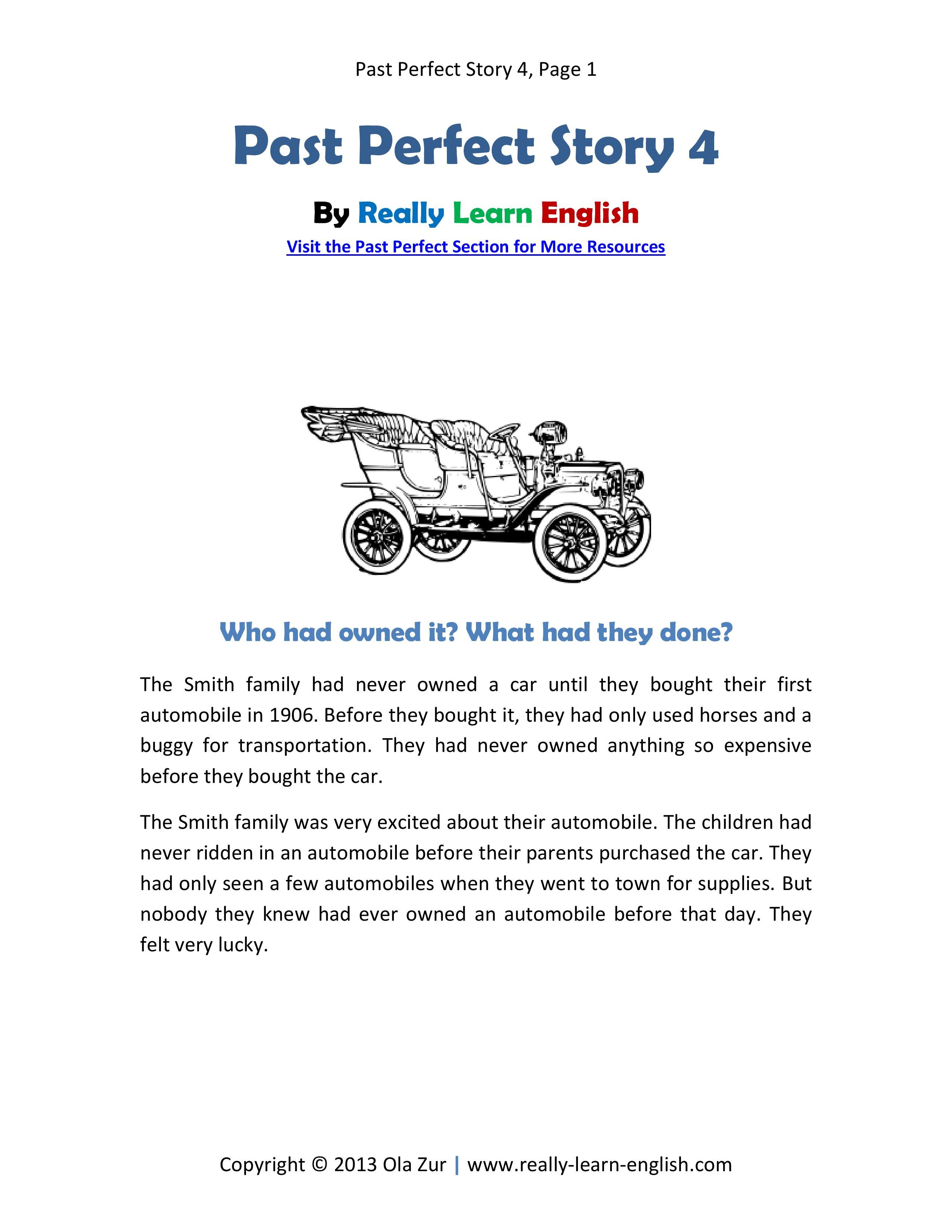 easy english short stories
